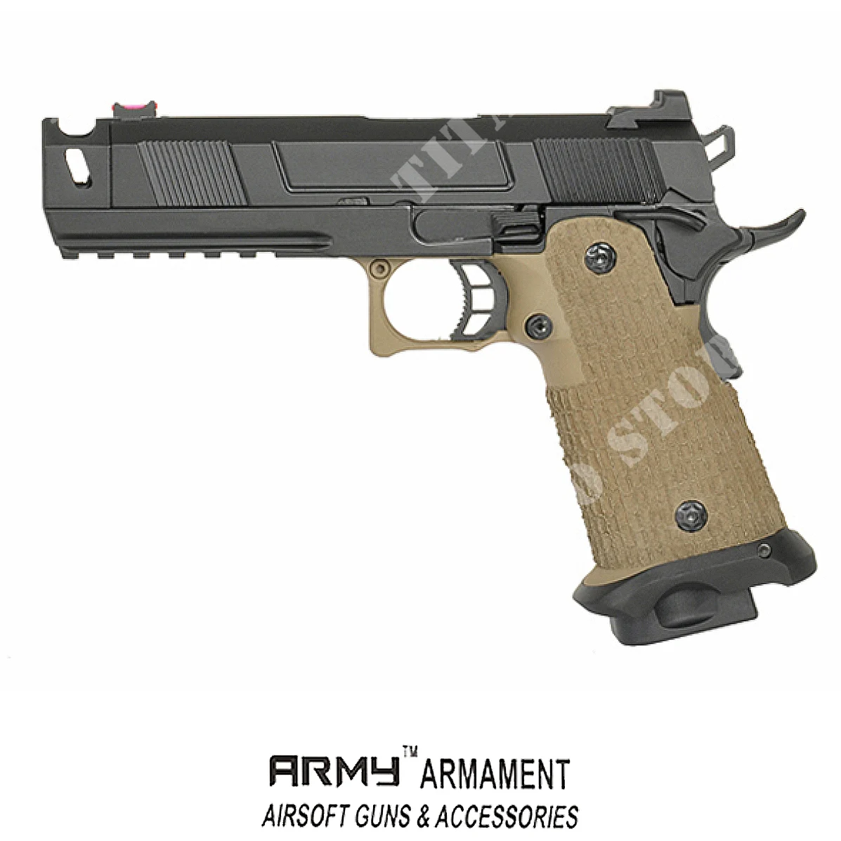 PISTOLA DE ARMAMENTO DEL EJÉRCITO TAN PERSONALIZADA HI-CAPA (R501-TAN)