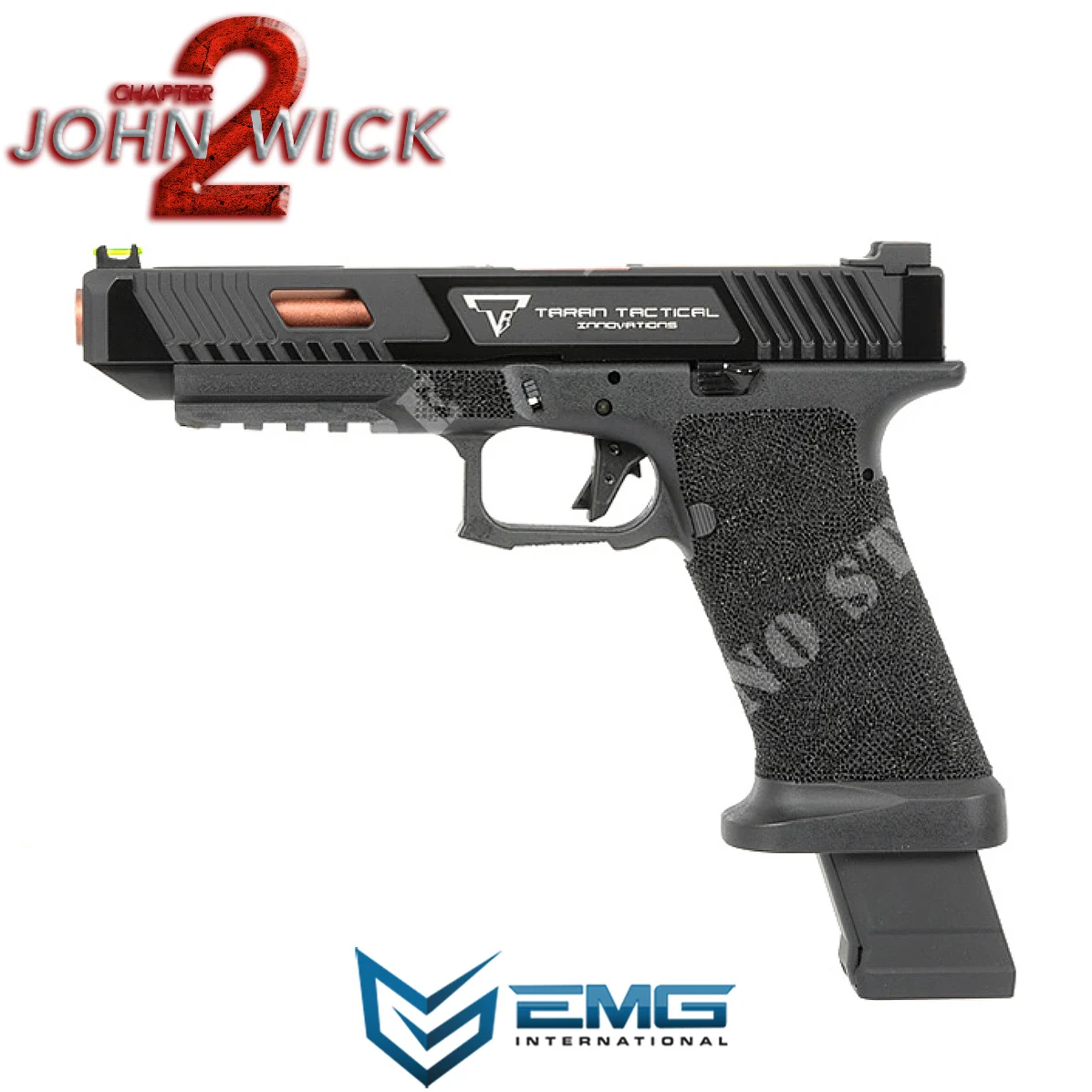 PISTOLA EMG G34 TTI JOHN WICK 2 COMBAT MASTER NEGRA (102068)