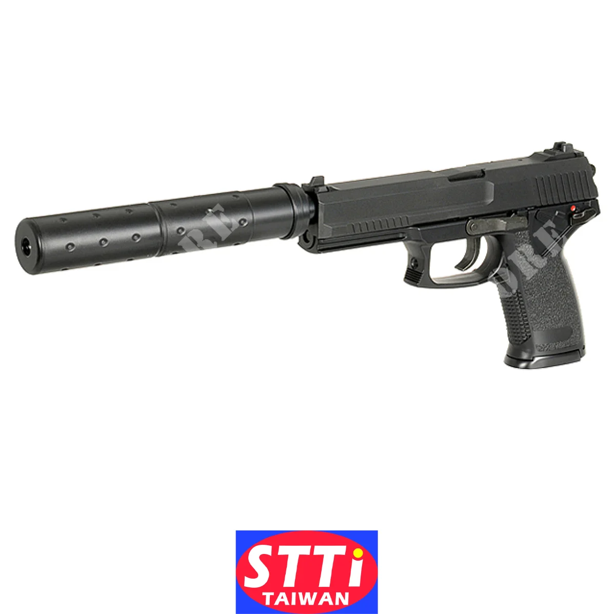 PISTOLA DE GAS MK23 NBB SILENCIADA STTI NEGRA (GGH-0302)