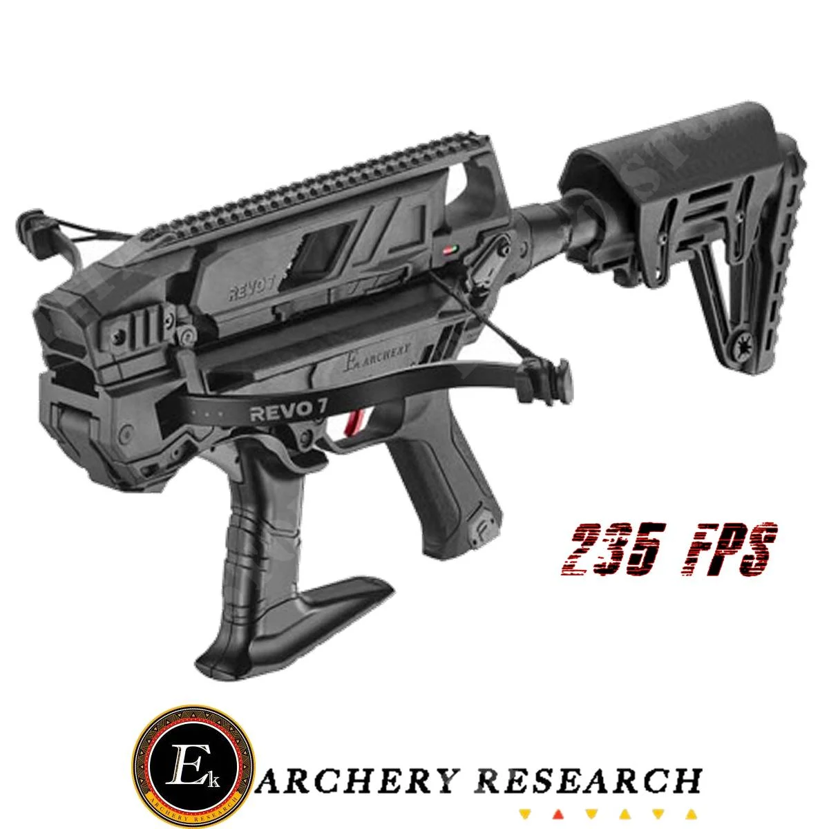 Ballesta de tiro con arco REVO 7 90# BK EK (CR122B)
