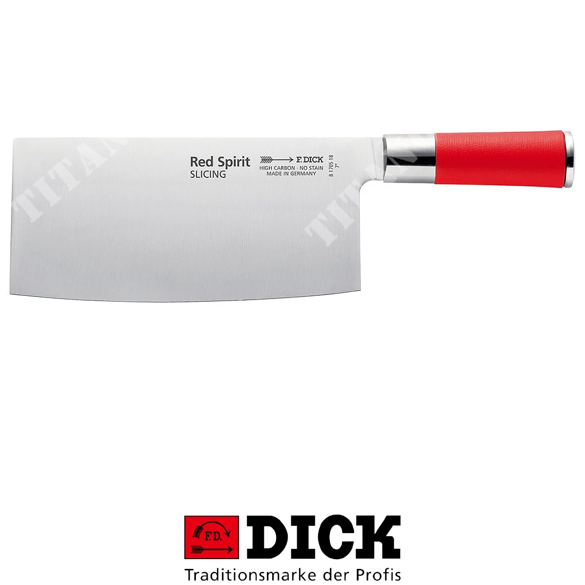 CUCHILLO CHINO RED SPIRIT PARA CORTAR POLLA CM.18 (C508170618)