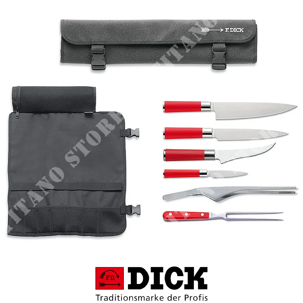 SET 6 CUCHILLOS RED SPIRIT + BOLSA ROLLO DICK (C508176700)