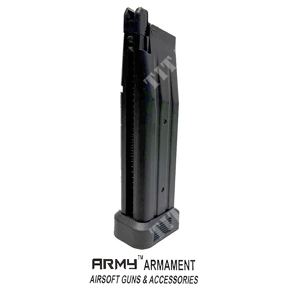 CARGADOR DE PISTOLA DE GAS SEPARADO 2011 30BB ARMAMENTO DEL EJÉRCITO (ARM-MAG-R611-BK)