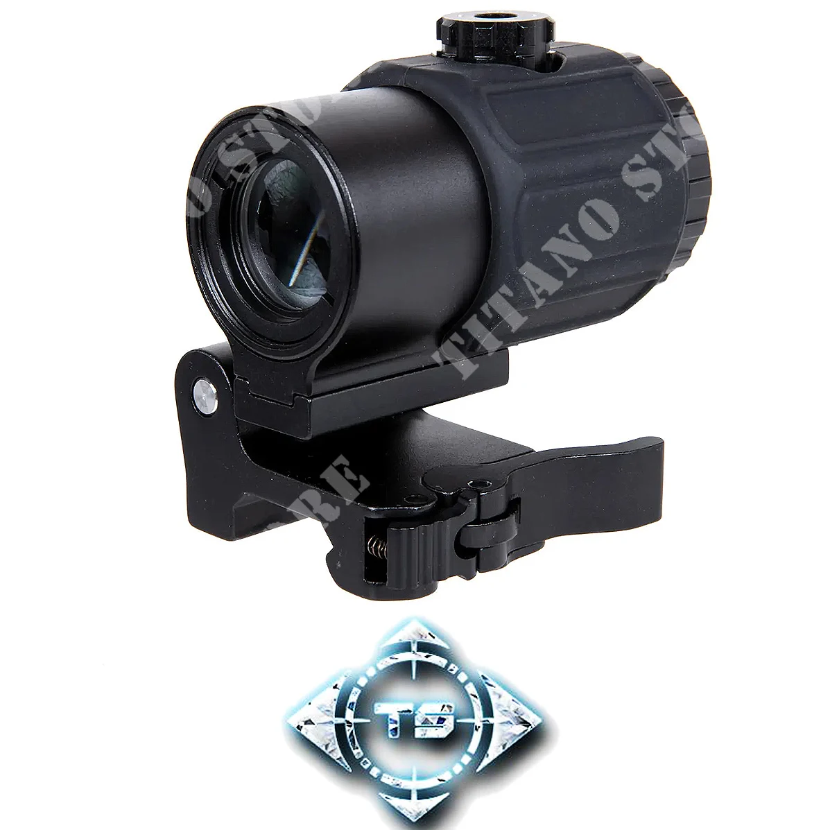 LUPA 3X G43 NEGRA TS-OPTICS (TSO-MG43-BK)