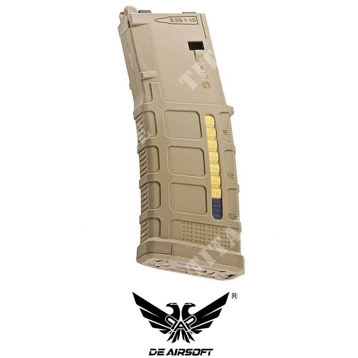 CARGADOR GAS DMAG PARA M4 TAN DOUBLE EAGLE (DE-DMAG-MWS-N4-DE)