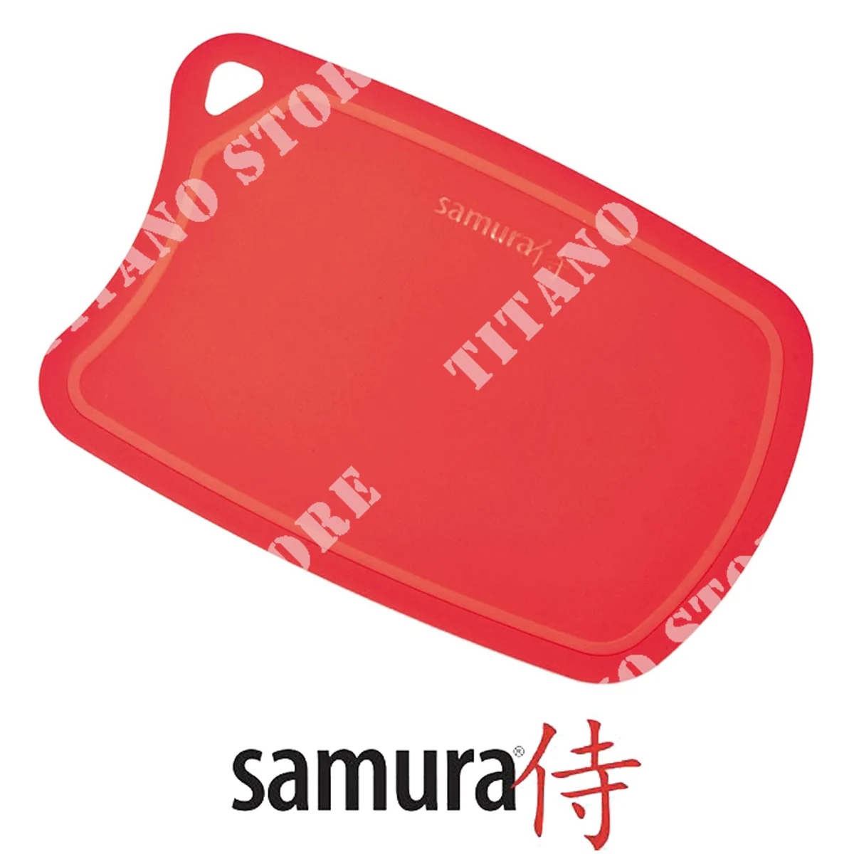 TABLA DE CORTE TERMOPLÁSTICA ROJA SF-02R SAMURA (C6700SF02R)