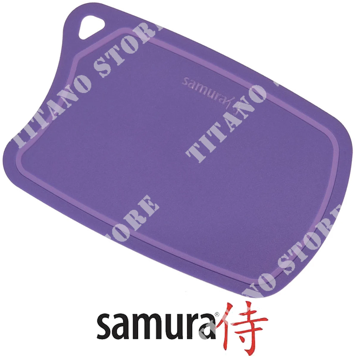 TABLA DE CORTE TERMOPLÁSTICA PÚRPURA SAMURA SF-02V (C6700SF02V)
