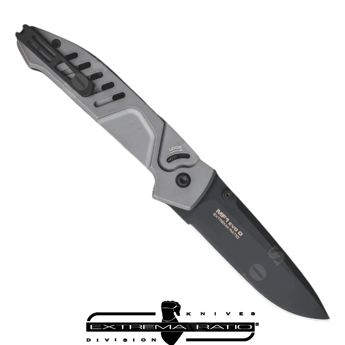 CUCHILLO TÁCTICO EXTREMA RATIO MF1 EVO D GRIS (0232/BLK/GRY)