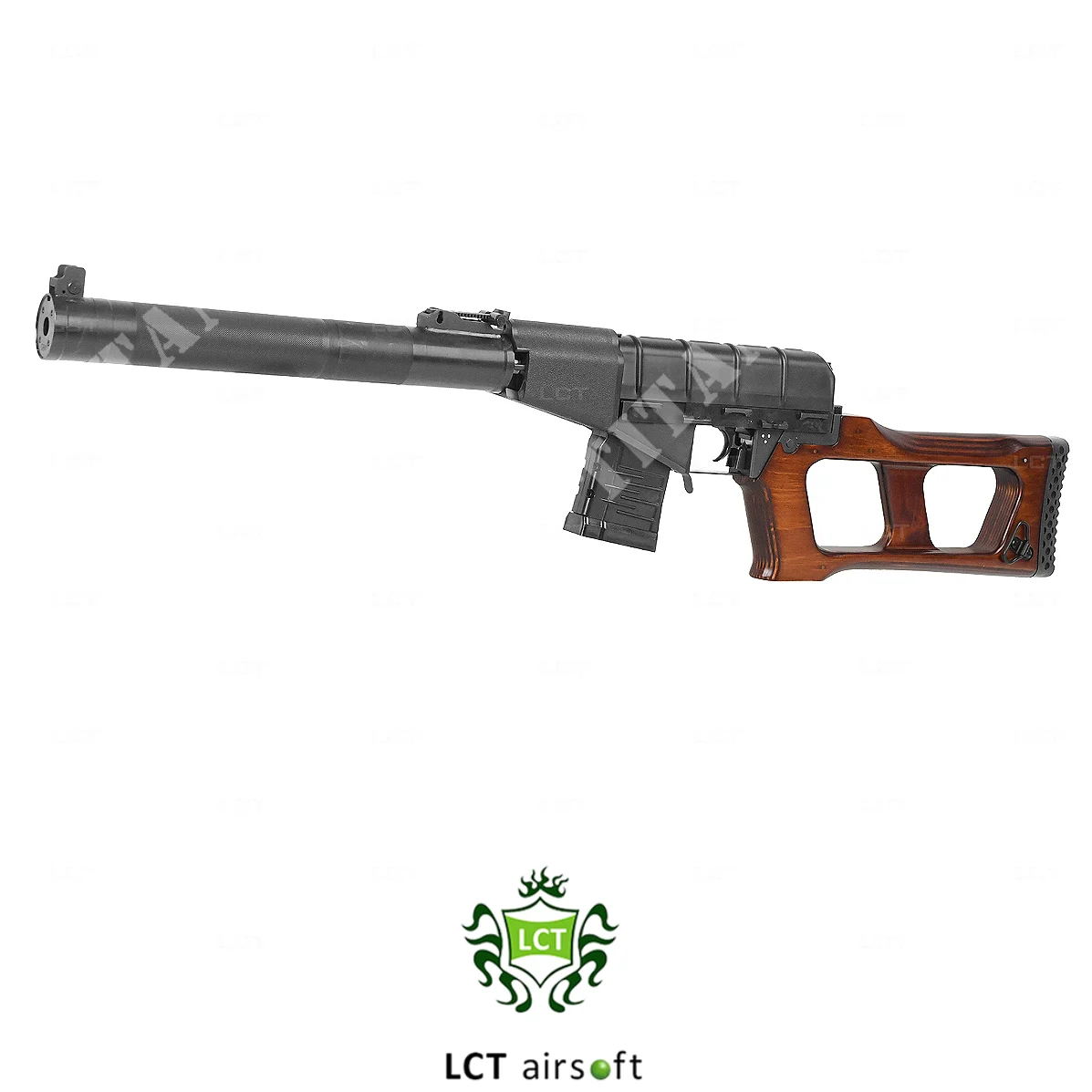RIFLE AEG VSS VINTOREZ DE MADERA COMPLETAMENTE METALICO LCT (VSS VINTOREZ)
