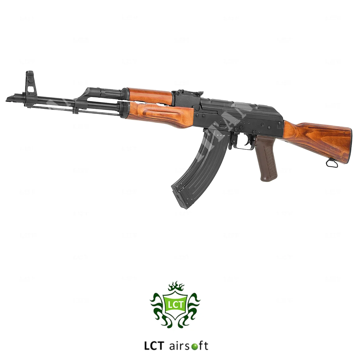 RIFLE AKM AEG DE MADERA TOTALMENTE METALICO LCT (LCKM)