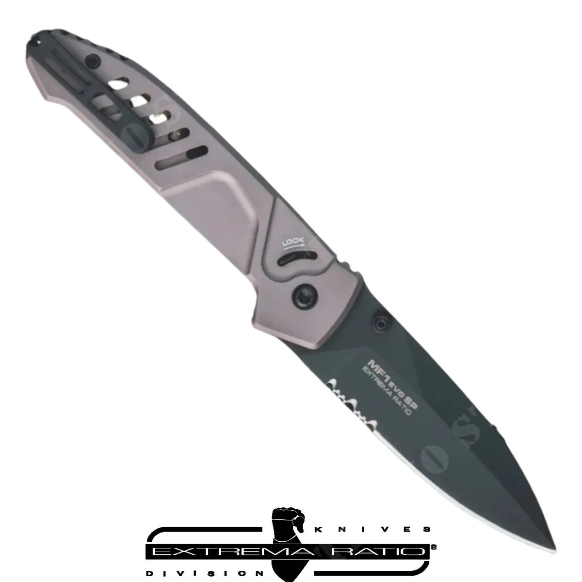 Cuchillo táctico MF1 EVO SP para barro extremo (0233/BLK/TM)