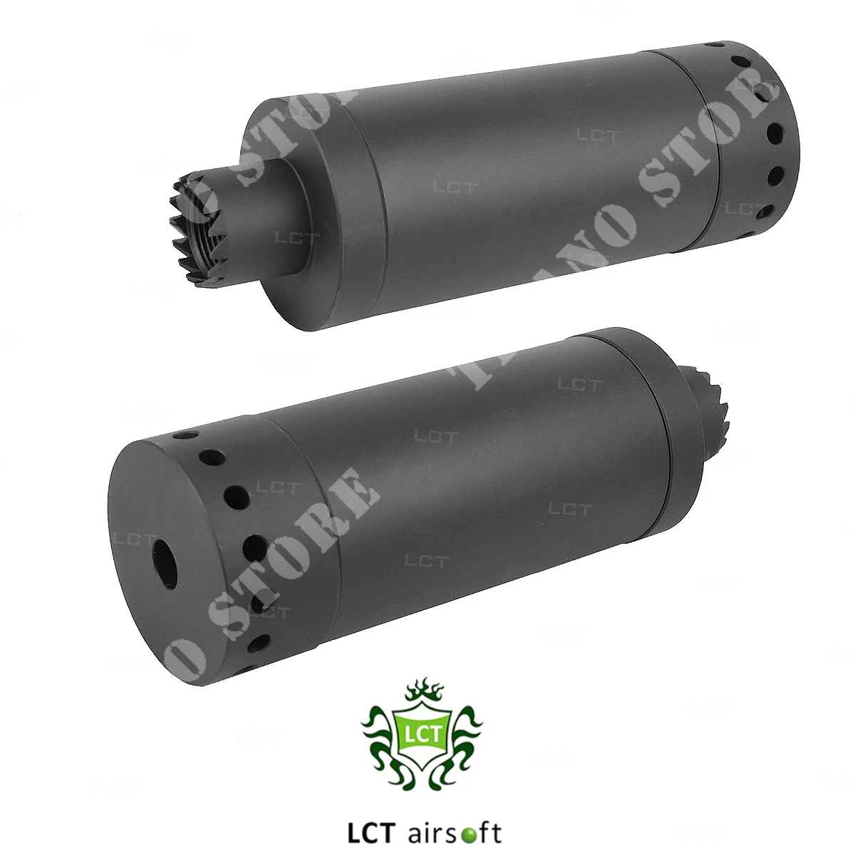 SILENCIADOR ZDTK PUTNIK +24MM NEGRO LCT (ZDTK-PUTNIK)