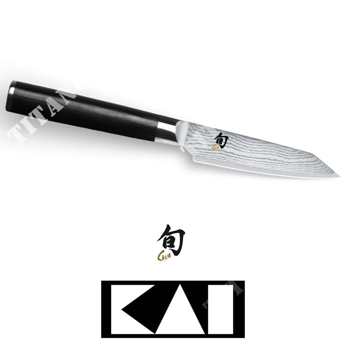CUCHILLO DE DAMASCO KIRITSUKE 9CM KAI (DM-0772)