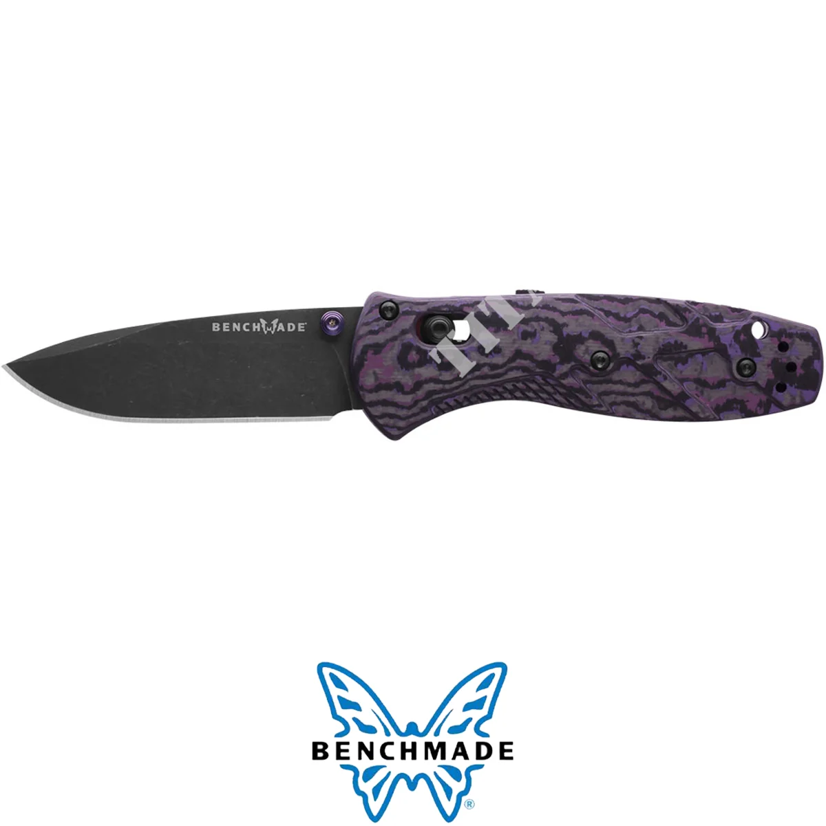 COLT MINI BARRAGE PURPLE HAZE FATCARBON EDICIÓN LIMITADA BENCHMADE (585BK-251)