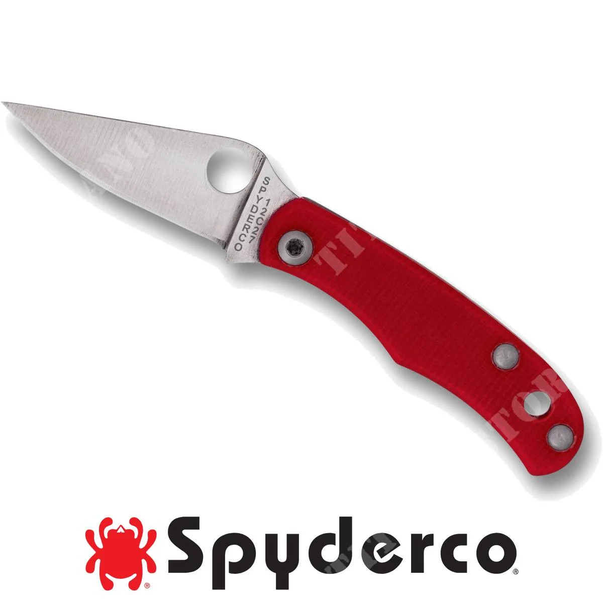 Navaja deslizante Spyderco Bug Red G10 (C133GRDP)