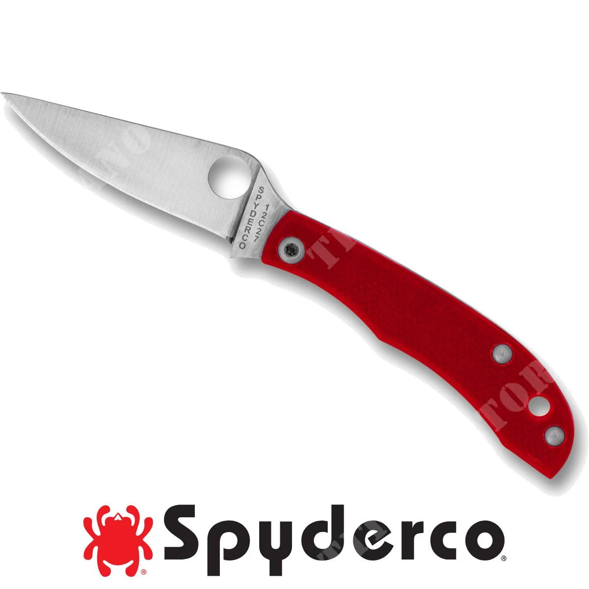 CUCHILLO SPYDERCO SLIPIT G10 ROJO HONEYBEE (C137GRDP)