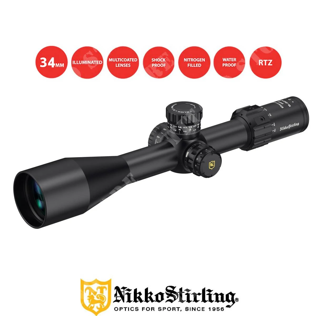 ÓPTICA DIAMANTE FFP 5-30×56 MRAD XTR NIKKO STIRLING (NK-NSFFP3453056)