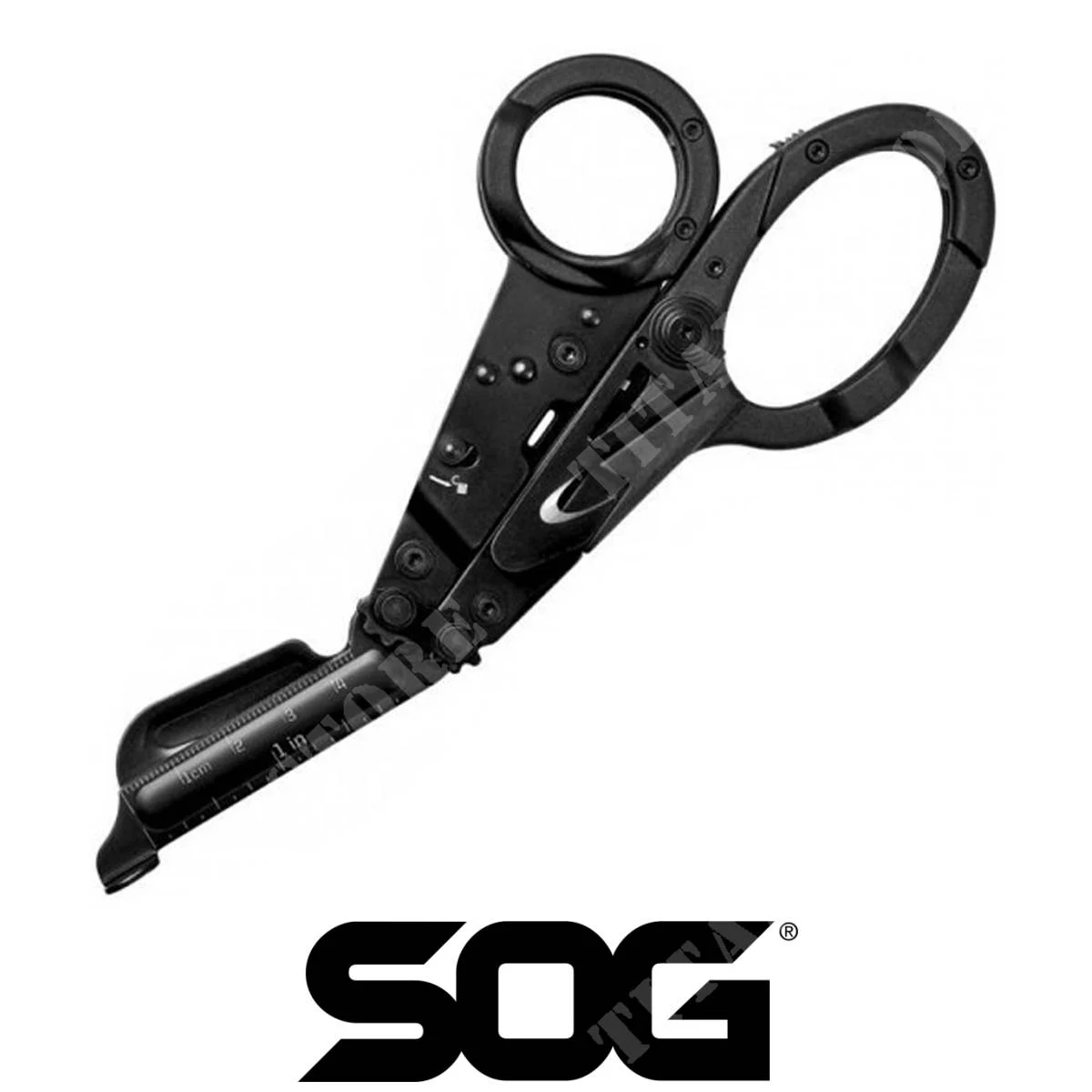 TIJERA MULTIUSOS PARASHEARS SOG NEGRA (SOG-23-125-01-43)