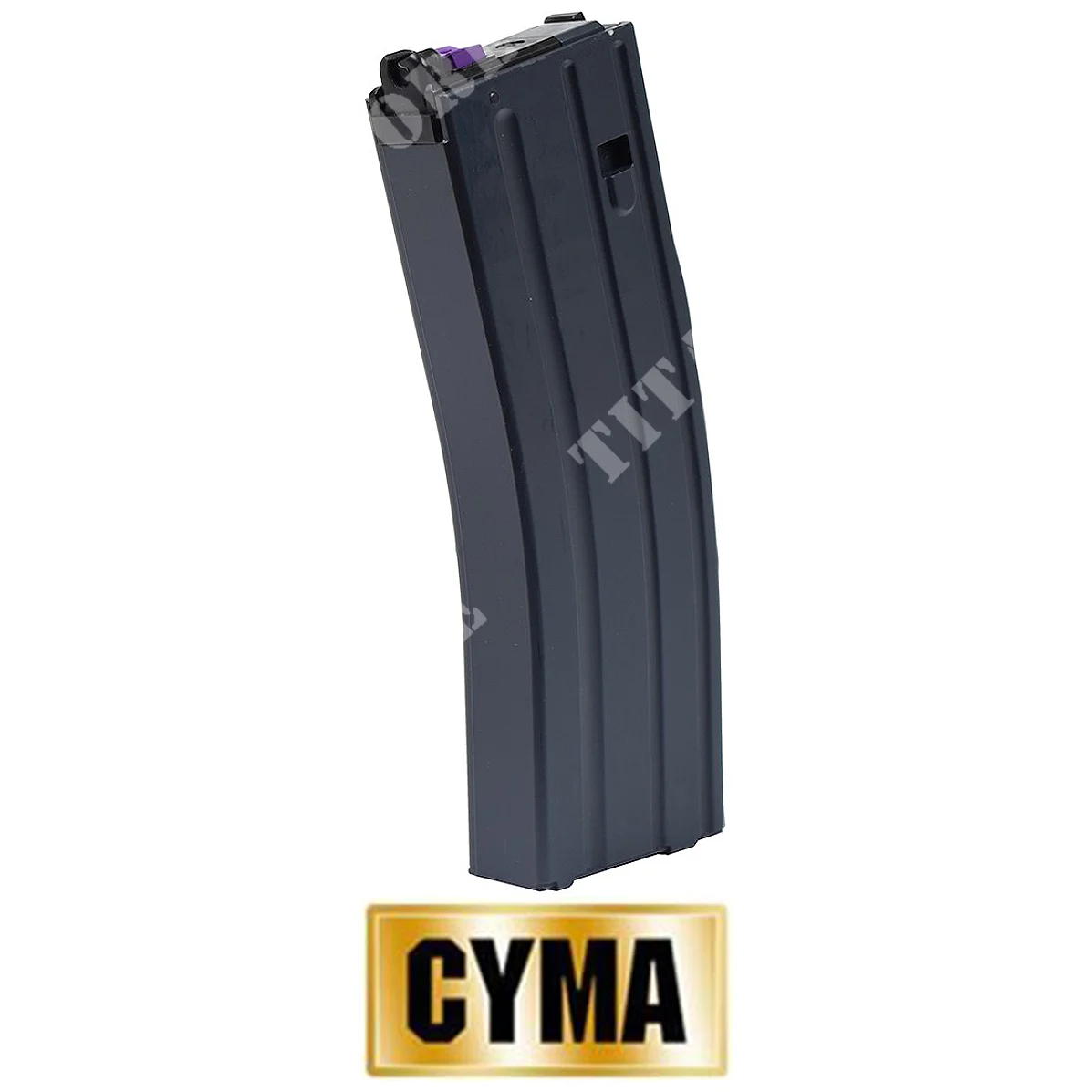 CARGADOR DE UNA SOLA COLA DE 30BB NEGRO A GAS PARA M4 CGS CYMA (CM-MAGCGS03)