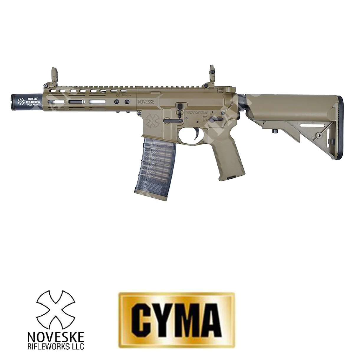 RIFLE DE GAS CGS NOVESKE N4 7.0" NEGRO CYMA (CM1202T)