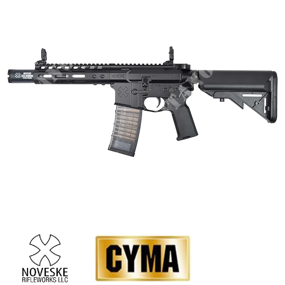 RIFLE DE GAS CGS NOVESKE N4 7.0" NEGRO CYMA (CM1202B)