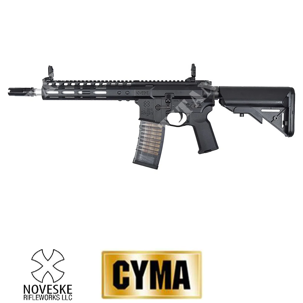 RIFLE DE GAS CGS NOVESKE N4 9.0" NEGRO CYMA (CM1201B)