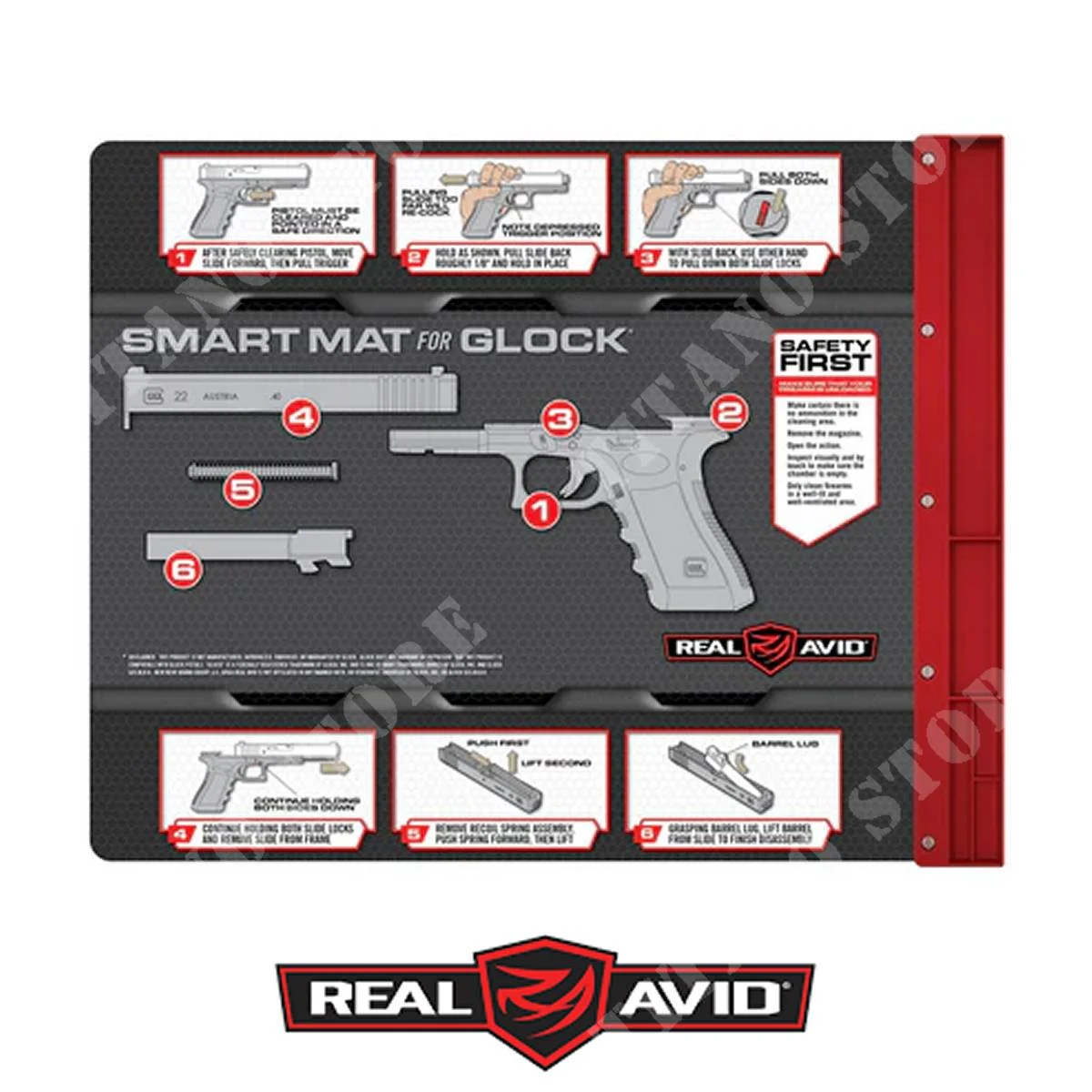 ALFOMBRA INTELIGENTE GLOCK REAL AVID (AV-AVGLOCKSM)
