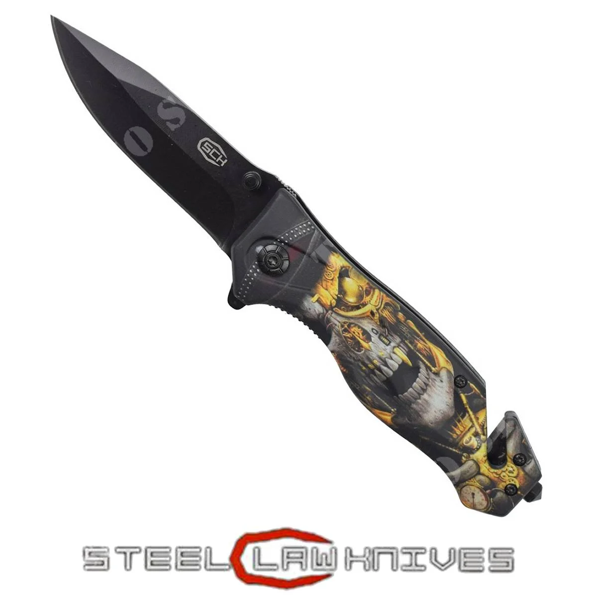 NAVAJA DE BOLSILLO CON APERTURA ASISTIDA SCK (CW-211)