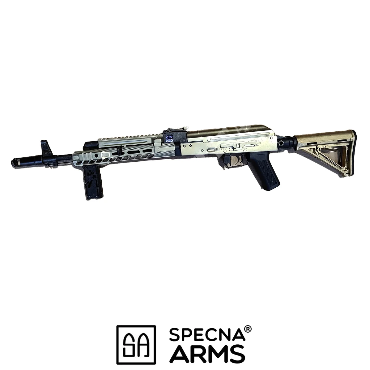 AK74 ARMAS SPECNA DORADAS DE METAL USADAS (T80173)