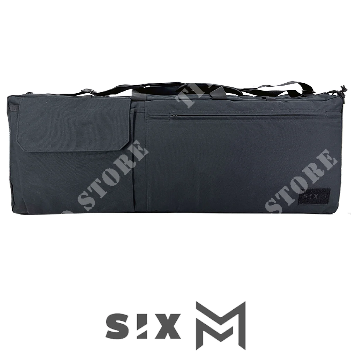 BOLSA TÁCTICA PARA ARMAS DE SIXMM, NEGRA (6MM-10039)