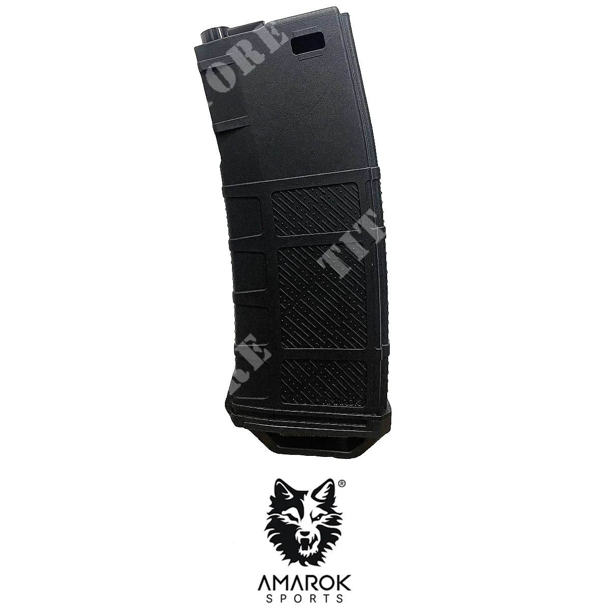 CARGADOR DE UNA SOLA COLA M4 250BB NEGRO/NEGRO TIPO A AMAROK (MAG250-TYPE-A1)