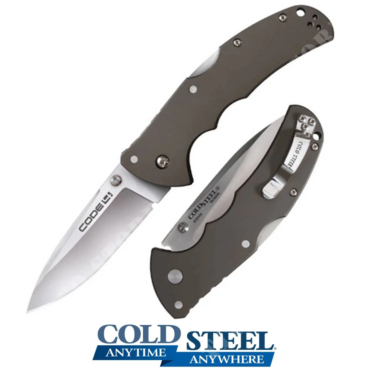 CUCHILLO DE ACERO FRÍO CON LANZA CÓDIGO 4 (CS-58PSZ)
