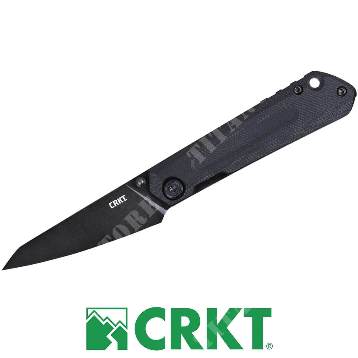 CUCHILLO RECTO NEGRO 2670 CRKT (C450002670)