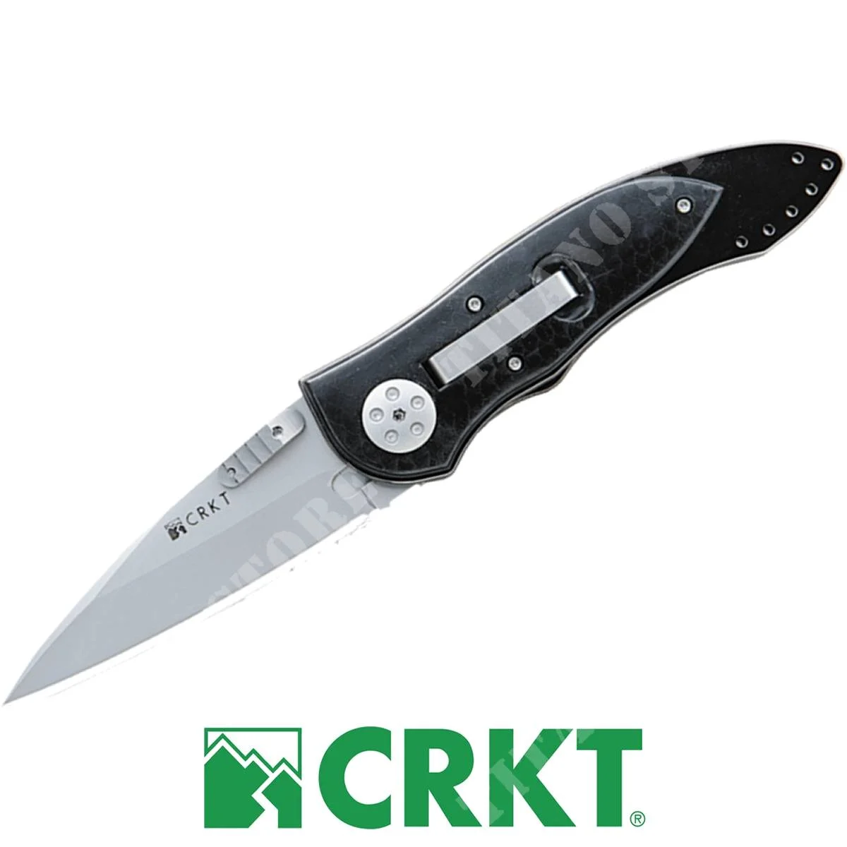 CUCHILLO CRKT LISO NEGRO E-LOCK 7303 (C450007303)