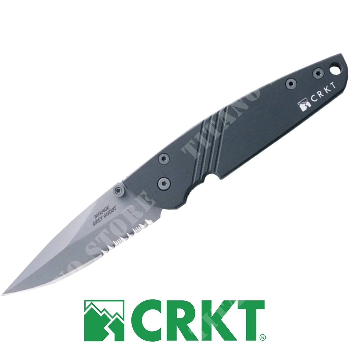 CUCHILLO COMBO CRKT MIRAGE GRAY GHOST 7812 (C450007812)