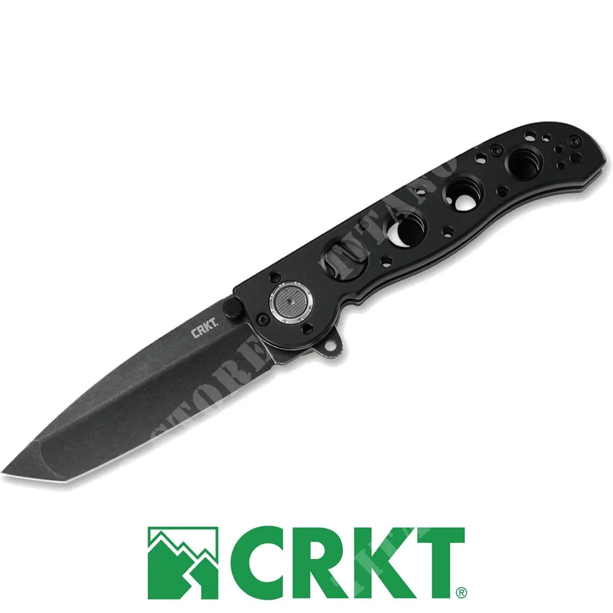 CUCHILLO M16-DB TANTO NEGRO CON CERROJO M16-02DB CRKT (C45M1602DB)