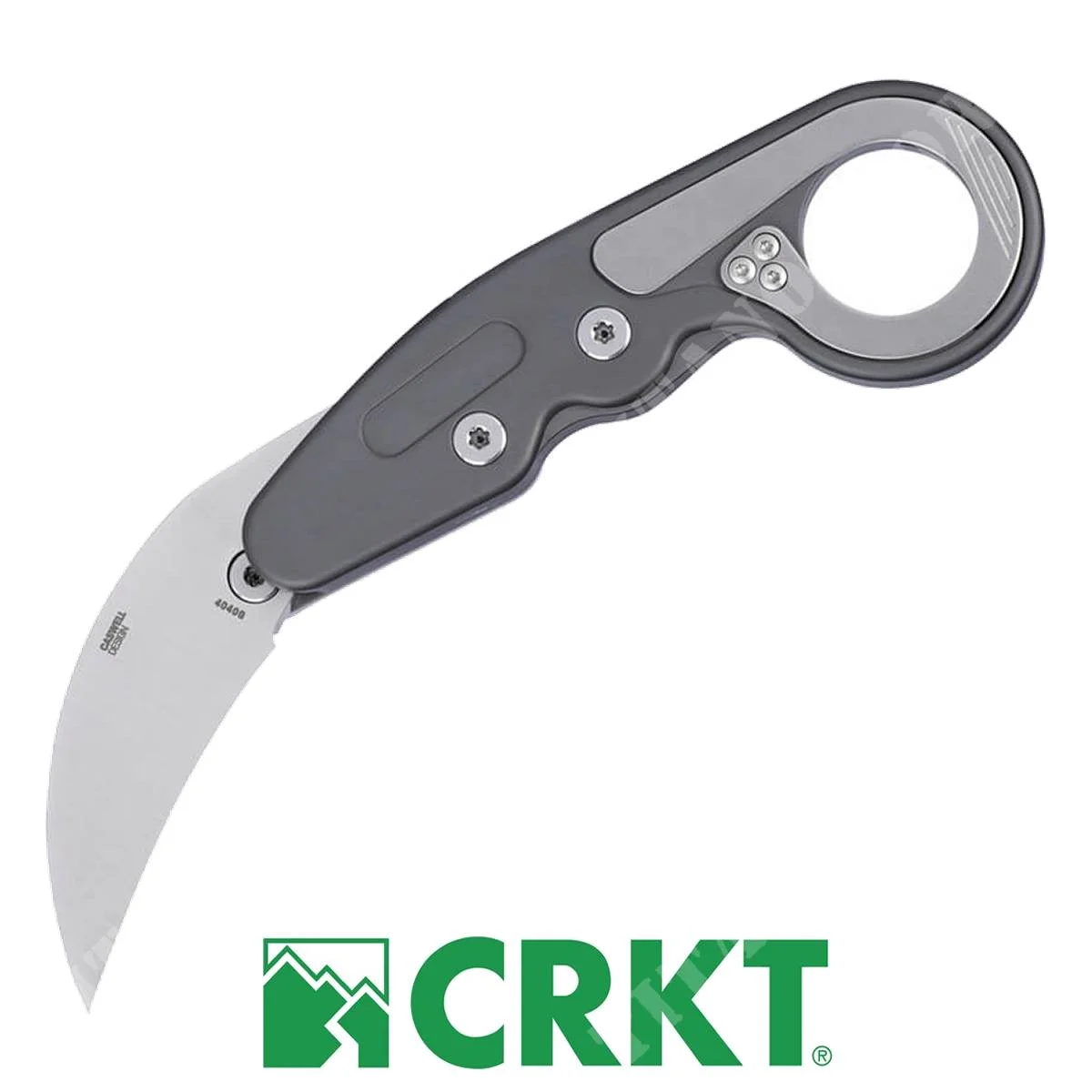 CUCHILLO CRKT PROVOKE GRIS ALUMINIO 4040G (C45000404Y)