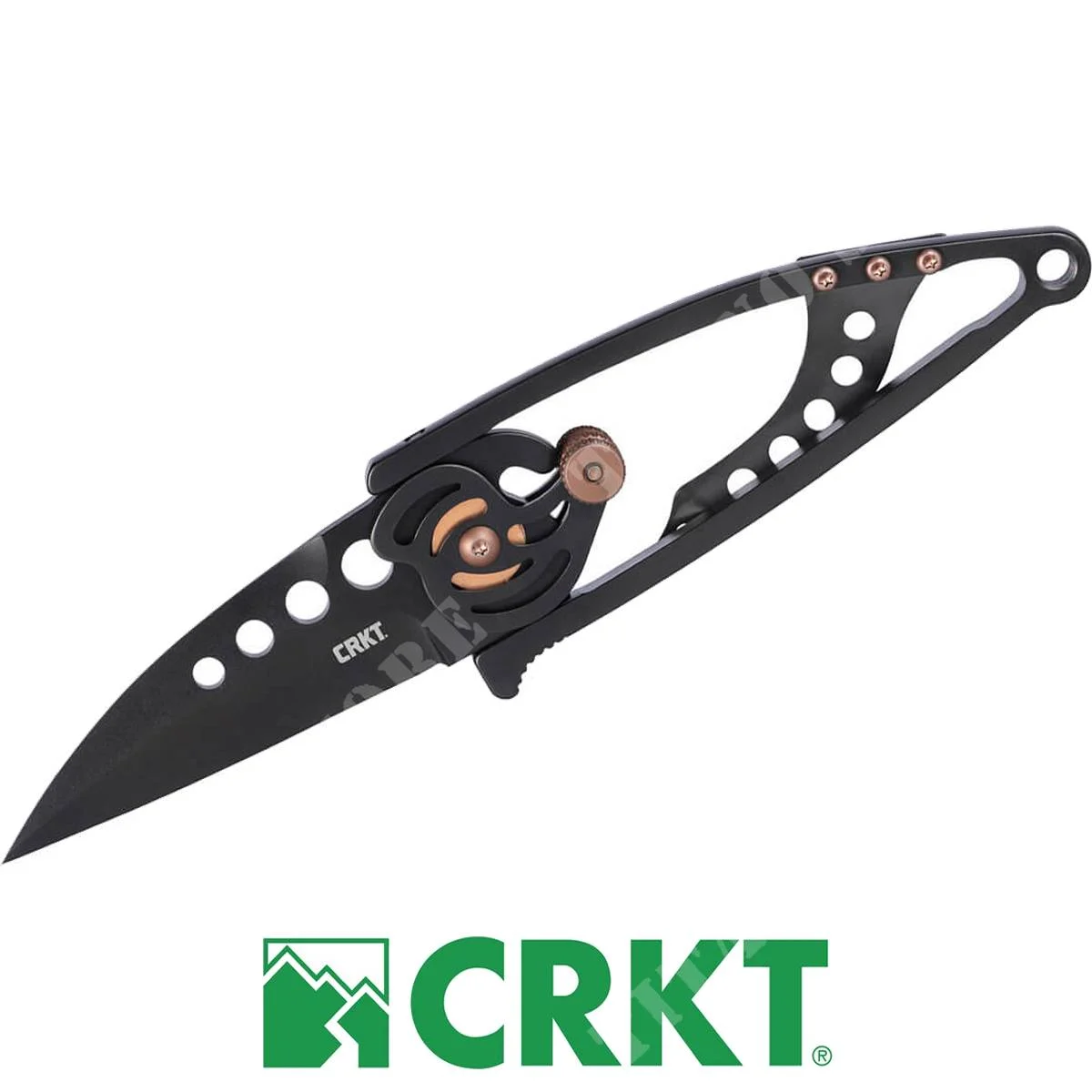 NAVAJA NEGRA CON BLOQUEO A PRESIÓN 5102NK CRKT (C45005102K)