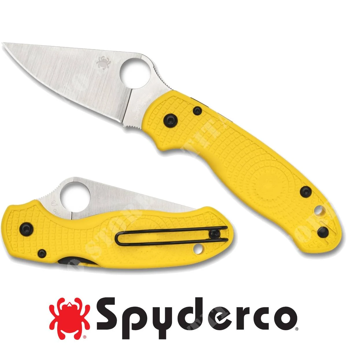 CUCHILLO SPYDERCO PARA 3 SALT FRN AMARILLO (C223PYL)
