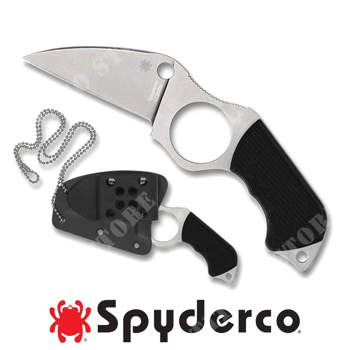 CUCHILLO GRANDE SWICK 5 PLAINSPYDERCO (FB14P5)