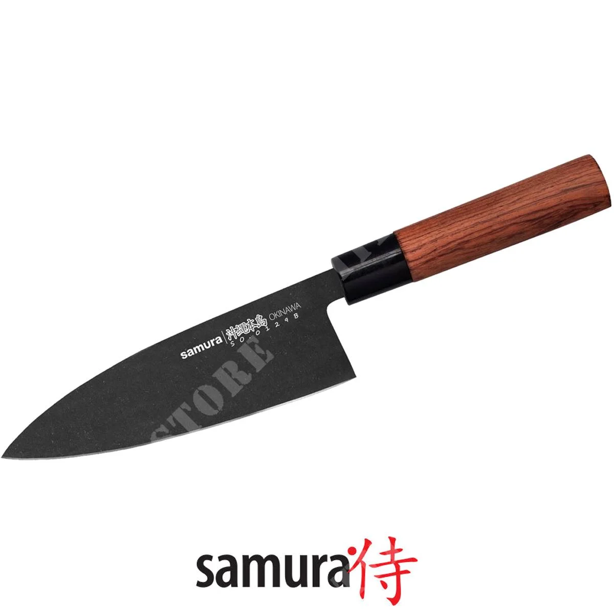 Cuchillo samurái de madera de sable de OKINAWA (SO-0129B)