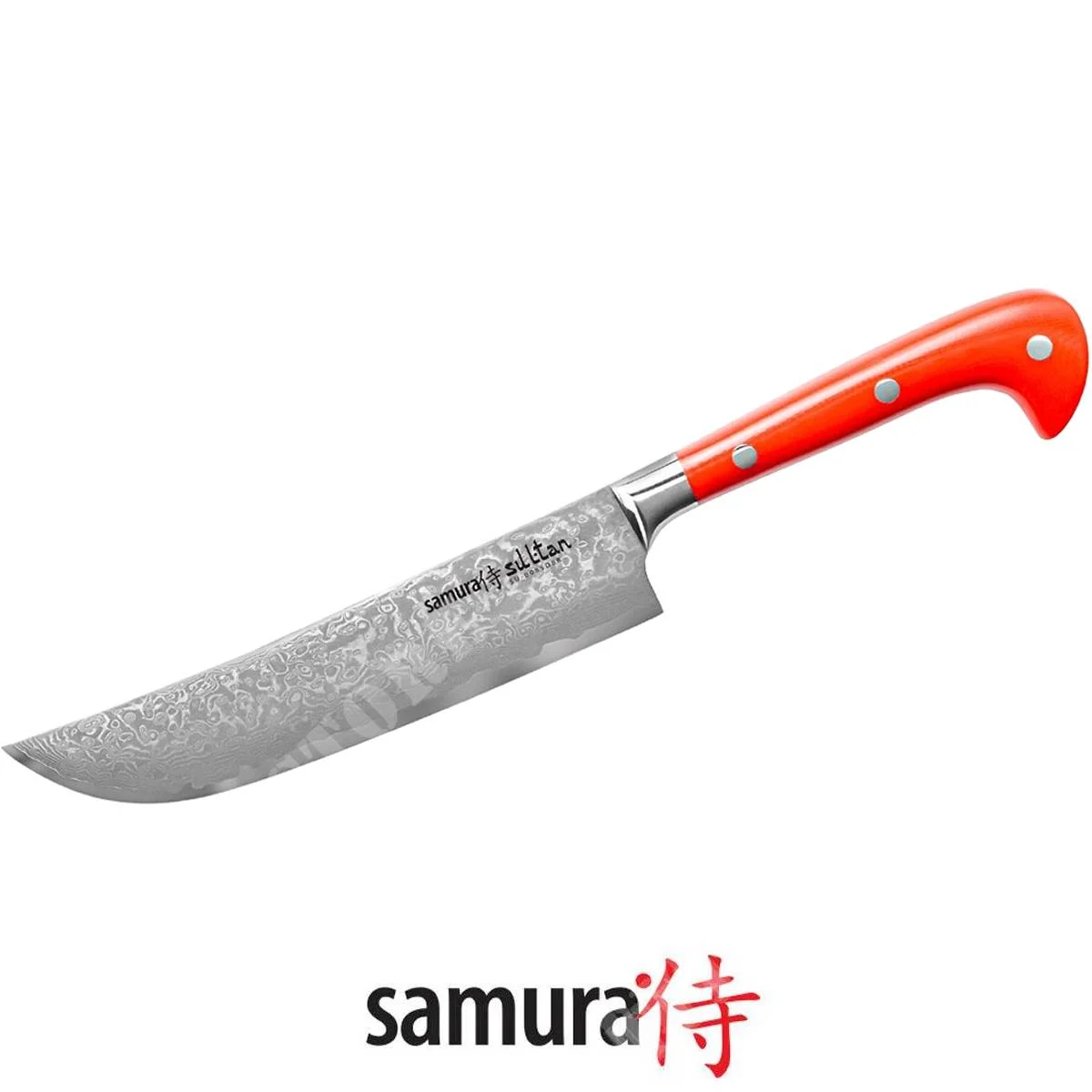 CUCHILLO COCINERO SULTÁN CM.16,4 ROJO SU-0085DBR SAMURA (C670SU008R)