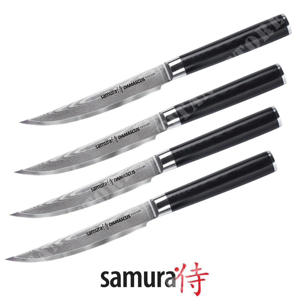 JUEGO DE 4 CUCHILLOS PARA CARNE DE DAMASCO SD-0031S SAMURA (C670SD0S31)