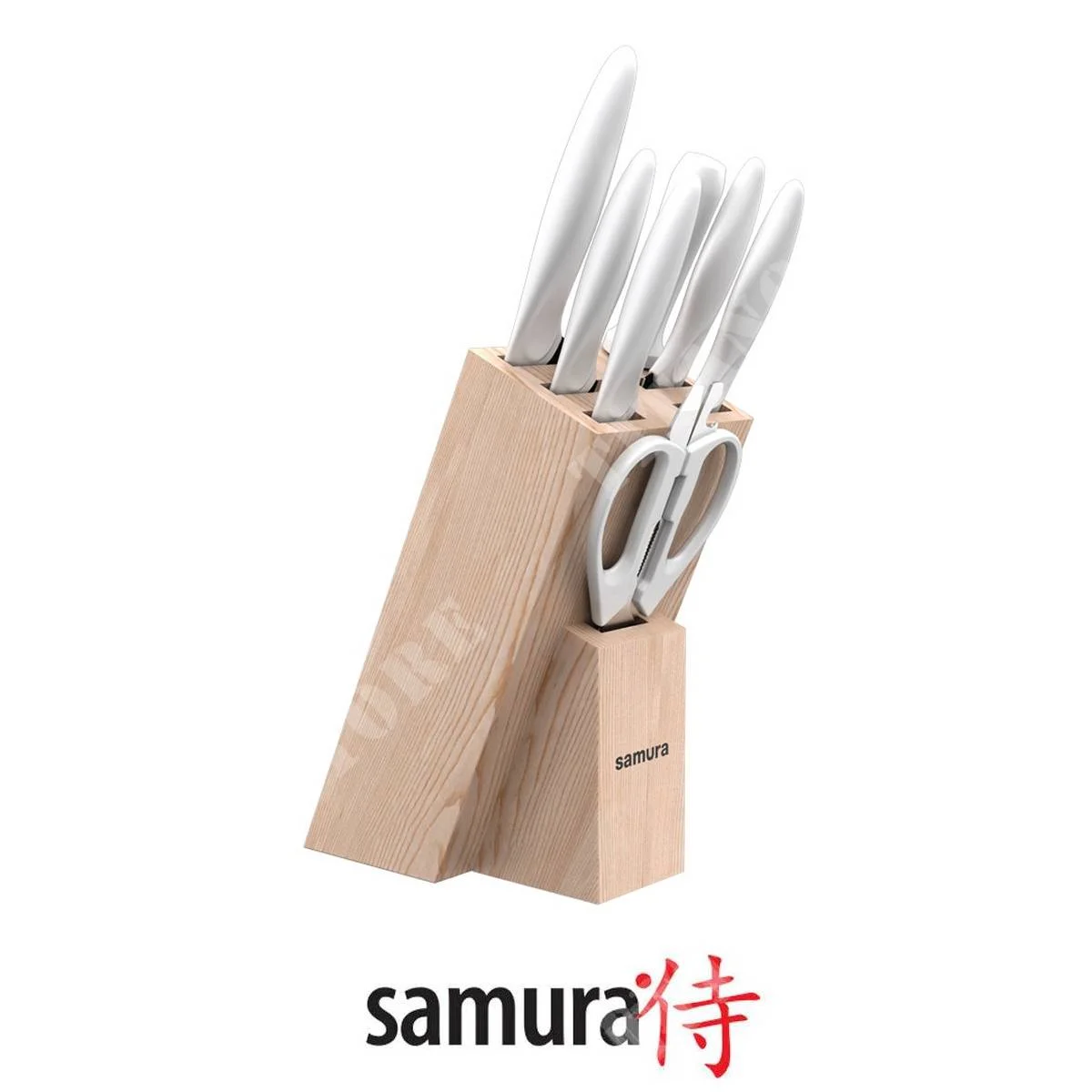 JUEGO DE BLOQUES MOJO 8 PIEZAS BLANCO SMJ-0280W SAMURA (C67SMJ280W)