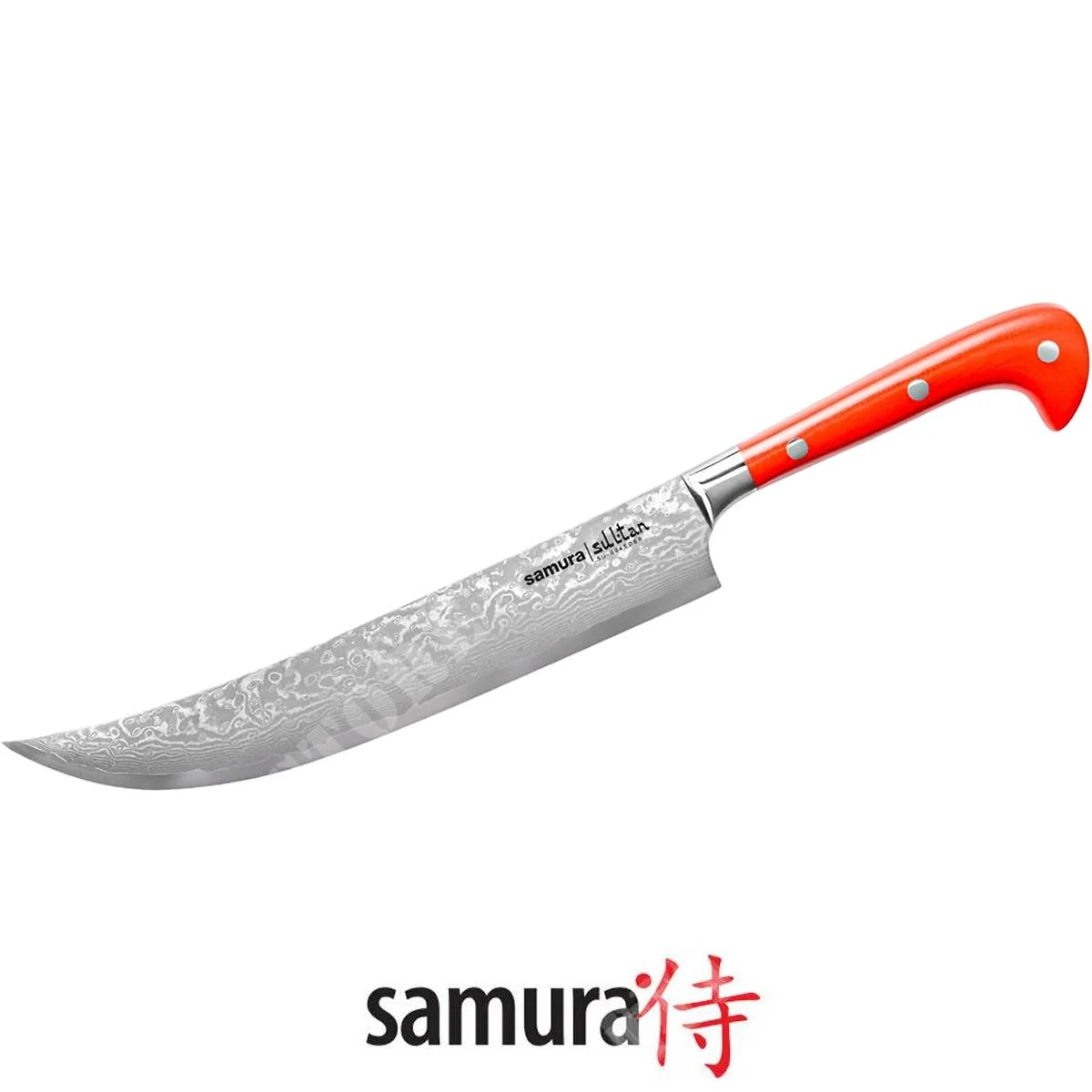 CUCHILLO CORTADOR SULTAN ROJO SU-0045DBR SAMURA (C670SU004R)