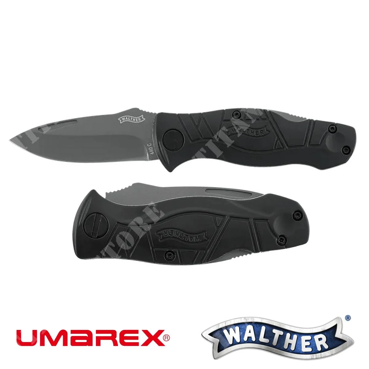 Navaja Walther TFK2 GRY-BLK (5.0756)