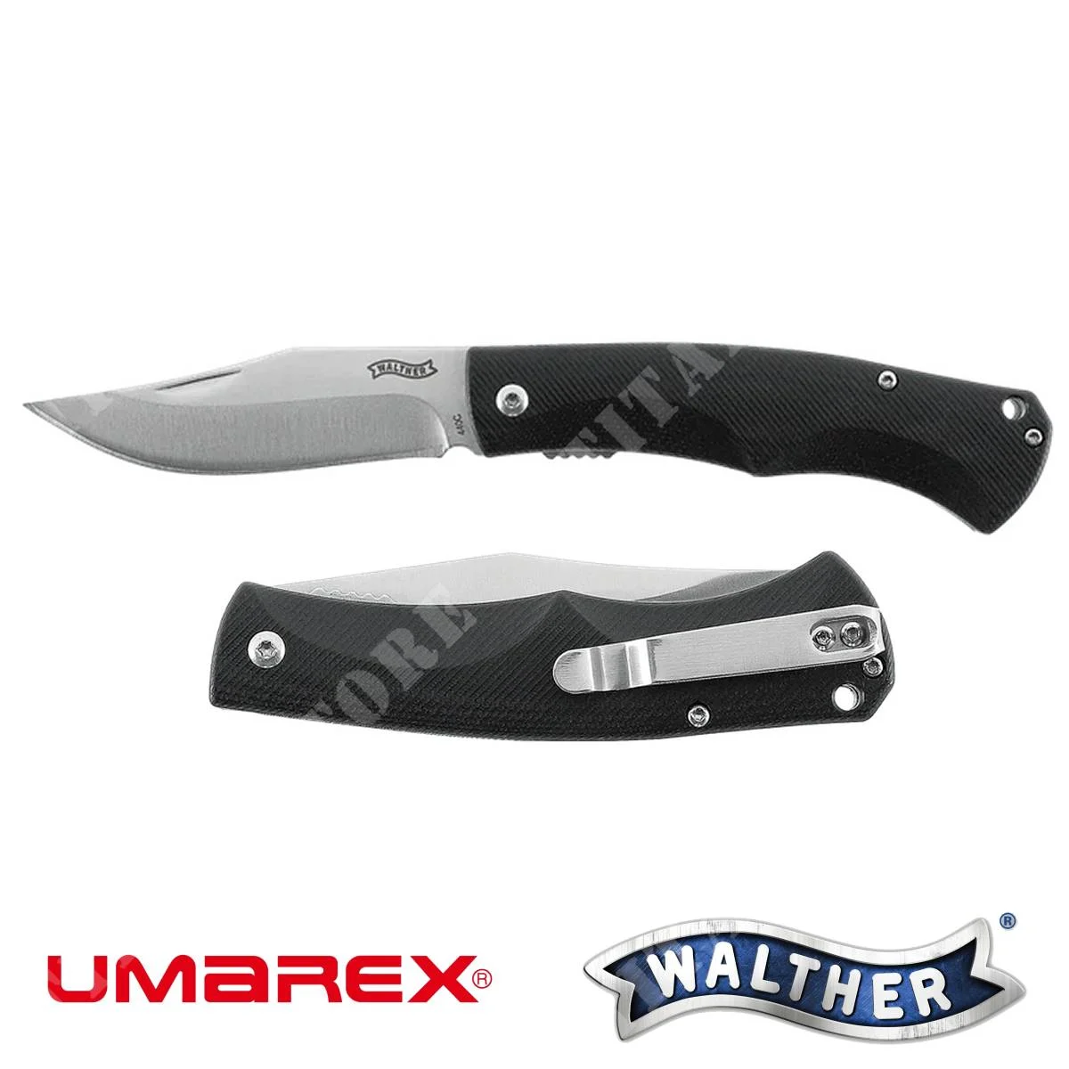 NAVAJA WALTHER DE DOS MANOS CLIPPOINT CTK-1 (5.1095)