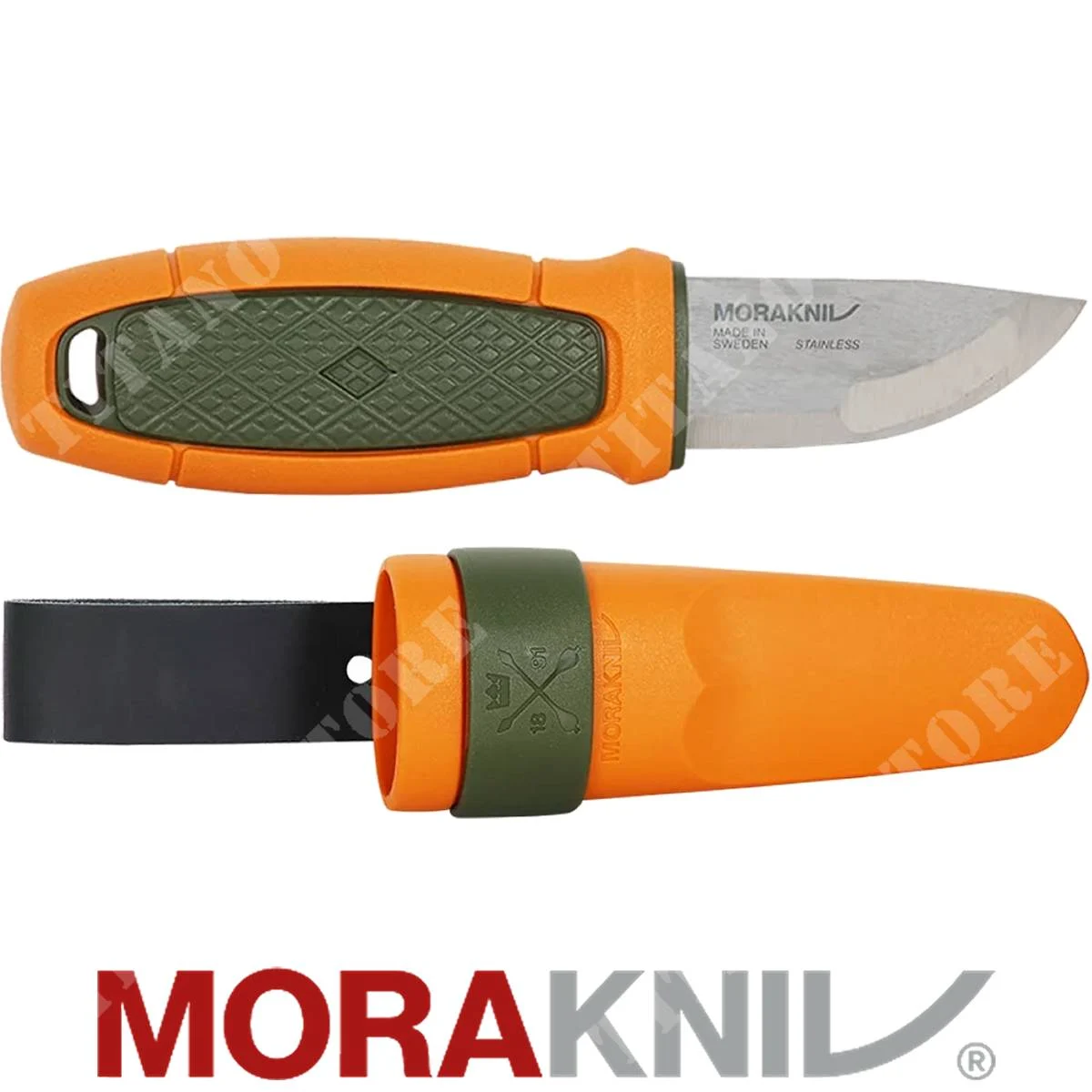 CUCHILLO DE CAZA ELDRIS CON PASADOR PARA CINTURÓN MORAKNIV (14237)