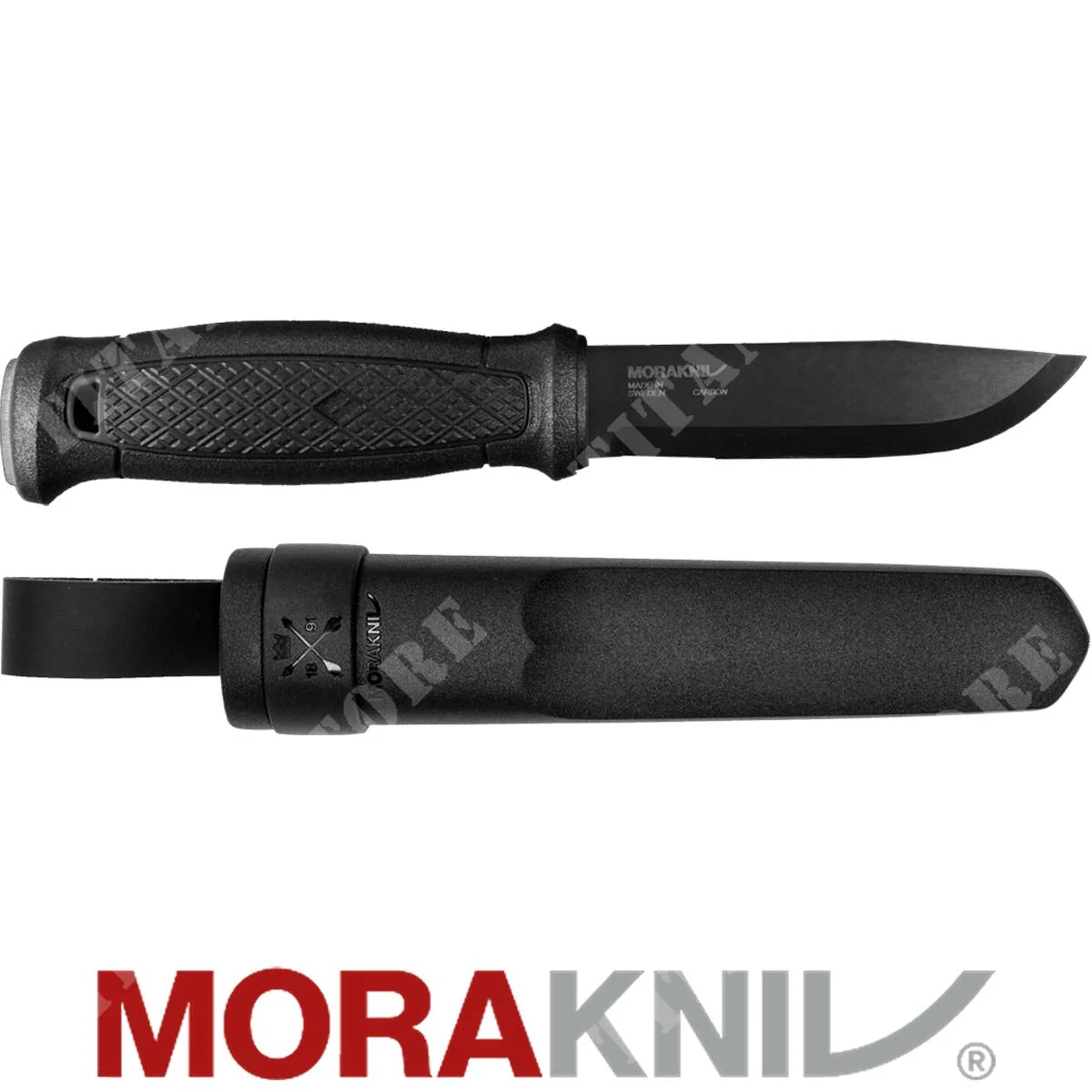 CUCHILLO MORAKNIV NEGRO GARBERG EDITION BLACKBLADE (13716)