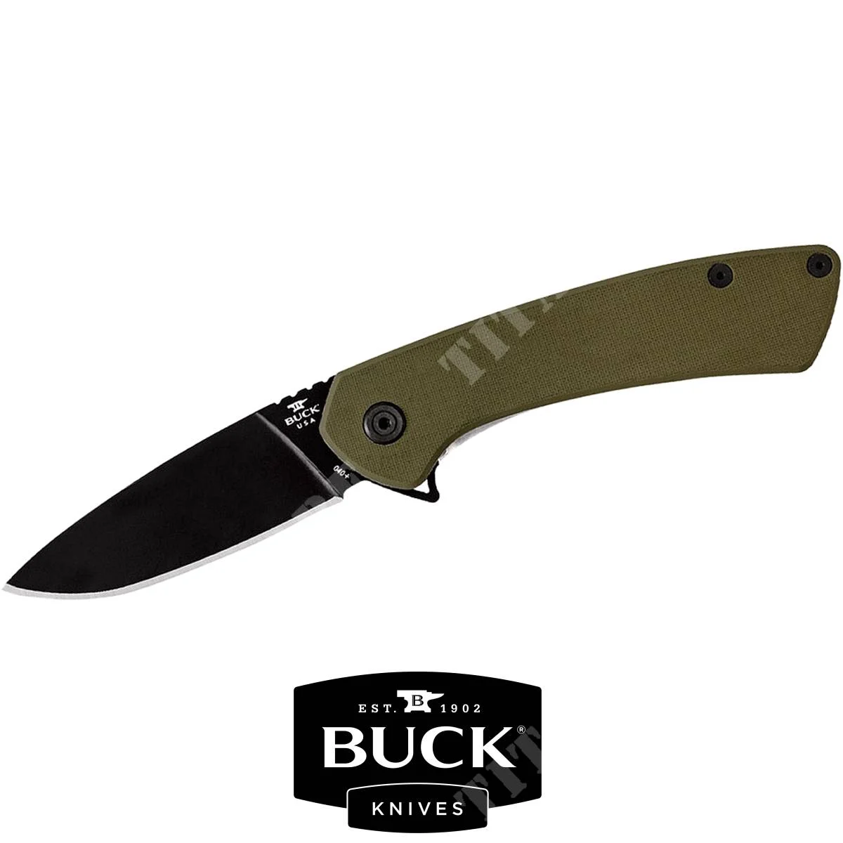 CUCHILLO ONSET PRO G-10 OD GREEN BUCK (0,40 GRS)